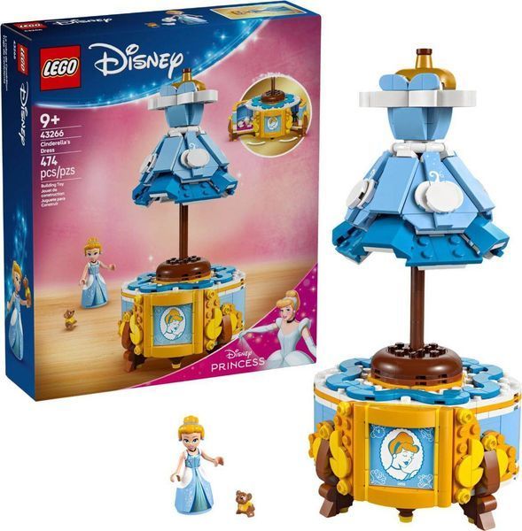 LEGO 43266 Disney Princess Платья Попелюшки 43266 фото