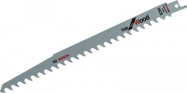 Полотно пиляльне для шабельної пилки Bosch по дереву, S 1542 K, 3TPI, 2шт (2.608.650.681) 2.608.650.681 фото