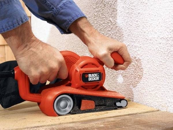 Ленточная шлифмашина Black&Decker KA86-QS 720Вт, 75х457мм KA86 фото
