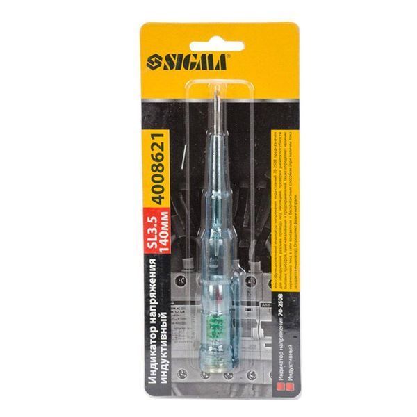 Індикатор напруги індуктивний 140мм 70-250В SIGMA (4008621) SG-4008621 фото
