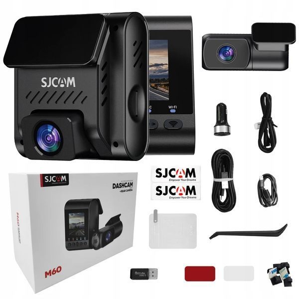 Автомобільний відеореєстратор SJCAM Dashcam M60 6972476162954 фото