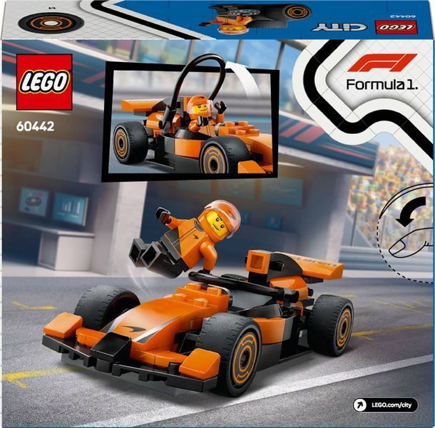 LEGO 60442 City Пилот F1 с автомобилем для гонки команды McLaren 60442 фото