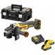 Шлифмашина угловая - болгарка бесщеточная аккумуляторная DeWALT DCG405H2T DCG405H2T фото 1