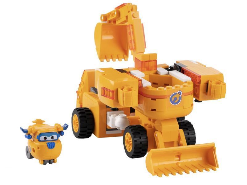 Конструктор-трансформер Super Wings Small Blocks 2-in-1 Buildable Transforming Vehicle Donnie, Донні EU385007 фото