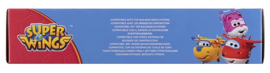 Конструктор-трансформер Super Wings Small Blocks 2-in-1 Buildable Transforming Vehicle Donnie, Донні EU385007 фото