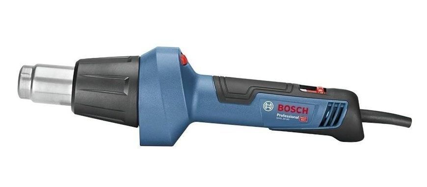 Фен строительный Bosch GHG 20-60 2000Вт 50-630&deg;C 150-500л&middot;мин 0.89кг 0.601.2A6.400 фото