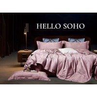 Комплект SOHO Комплект пост.белья Евро Boutique 200*230 Butterfly Powder A130102 фото