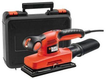 Вібраційна шліфмашина Black&Decker KA320EKA 240Вт, 91x189мм KA320EKA фото