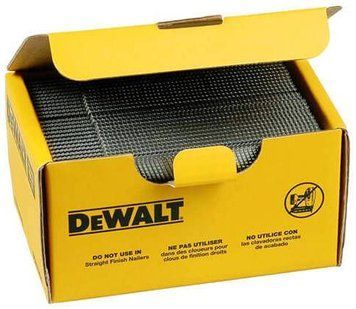 Цвяхи оцинковані DeWalt DNBA1644GZ, L=44мм, товщина 1.6мм, 2500шт DNBA1644GZ фото