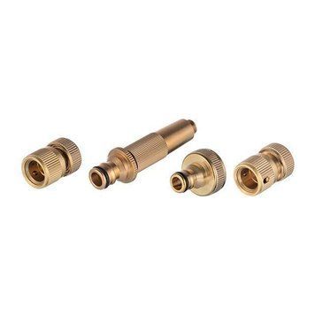 Комплект насадка латунная для полива 1/2" с коннекторами INTERTOOL GE-1426 GE-1426 фото