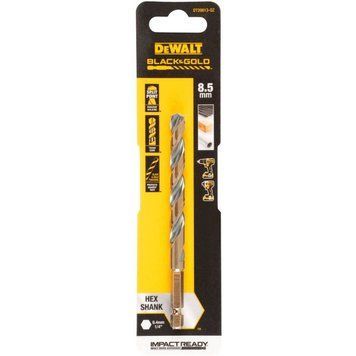 Сверло по металлу EXTREME IMPACT Black & Gold DeWALT DT20613 DT20613 фото