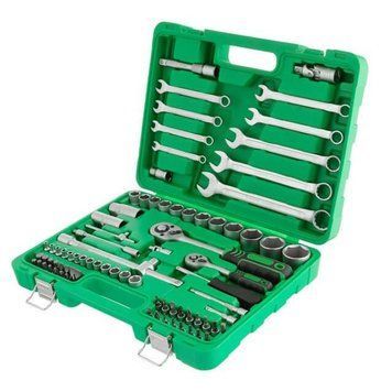 Набір інструментів 1/2" & 1/4", 82 од INTERTOOL ET-6082SP ET-6082SP фото