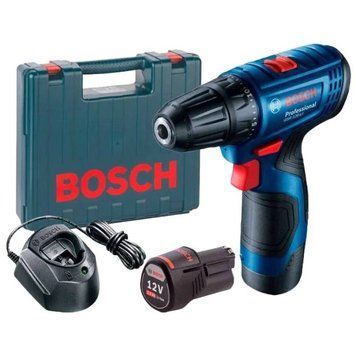 Аккумуляторная дрель-шуруповерт Bosch Professional GSR 120-LI, 12V, 2 акум.по 2 амп.ч, зарядное устройство, чемодан (06019G8000) 99-00014143 фото