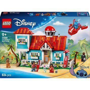 LEGO 43268 Disney Classic Пляжний будинок Ліло і Стич 43268 фото