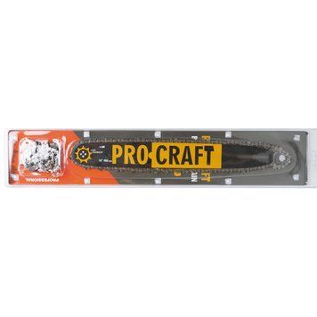 Комплект із шини та ланцюга Procraft CH16-3/8 (2 ланцюги та 1 шина) PC-CH16-3/8 (FULL) фото