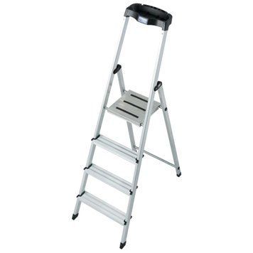 Драбина-стремянка алюмінієва 4 сх. KRAUSE Safety (126320) 99-10026727 фото