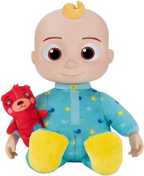 М`яка іграшка CoComelon Roto Plush Bedtime JJ Doll Джей Джей зі звуком CMW0016 фото