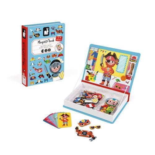 Магнитная книга Janod Наряды для мальчика (J02719) J02719 фото