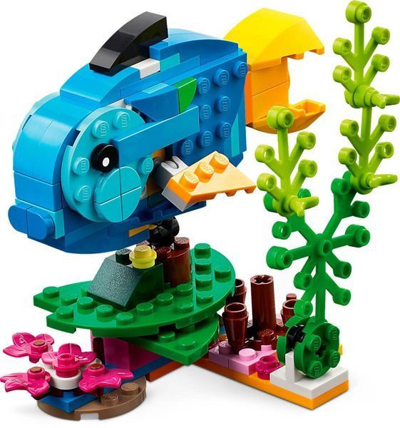 Конструктор LEGO Creator Экзотический попугай 253 детали 31136 фото