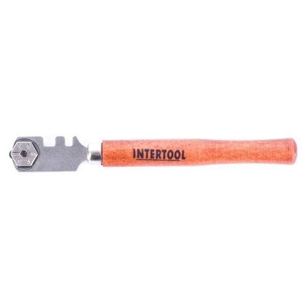 Стеклорез с 6-ю роликами INTERTOOL HT-0521 HT-0521 фото