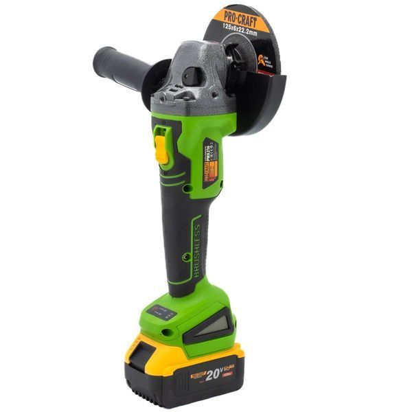 Безщіткова акумуляторна болгарка Procraft PWA216 PC-000216 фото