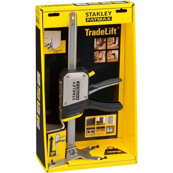 Струбцина розпірна-домкрат FATMAX&reg; TradeLift&trade; тригерна, максимальна вантажопідйомність 150 кг STANLEY FMHT83550-1 FMHT83550-1 фото