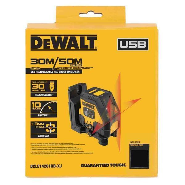 Рівень лазерний лінійний DeWALT DCLE14201RB DCLE14201RB фото