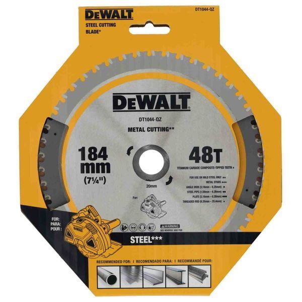 Диск пиляльний METAL CUTTING DeWALT DT1044 DT1044 фото