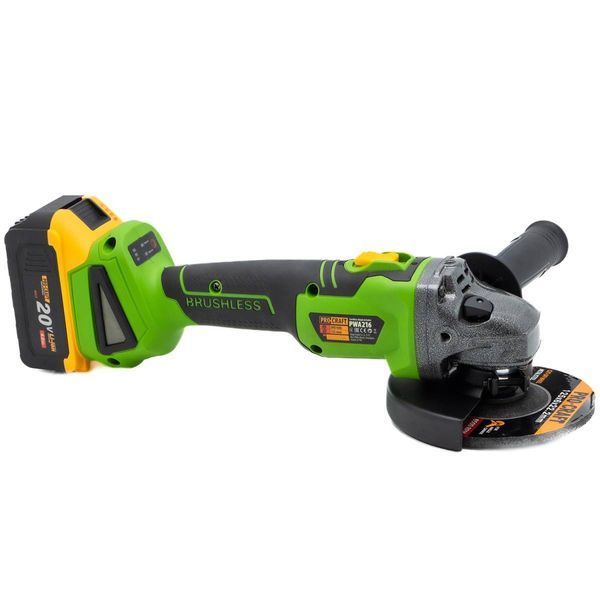 Безщіткова акумуляторна болгарка Procraft PWA216 PC-000216 фото