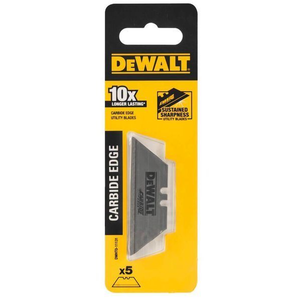 Лезвия запасные для отделочных работ, трапецевидные Carbide DeWALT DWHT0-11131 DWHT0-11131 фото