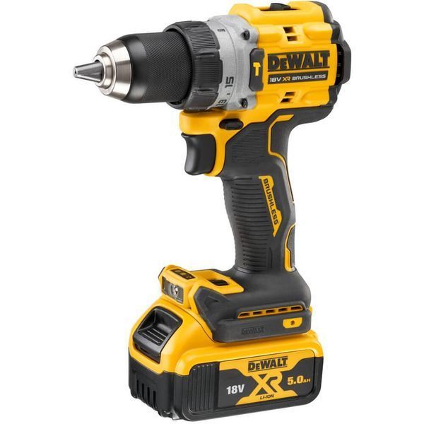 Дриль-шурупокрут акумуляторний безщітковий ударний DeWALT DCD805P2T DCD805P2T фото