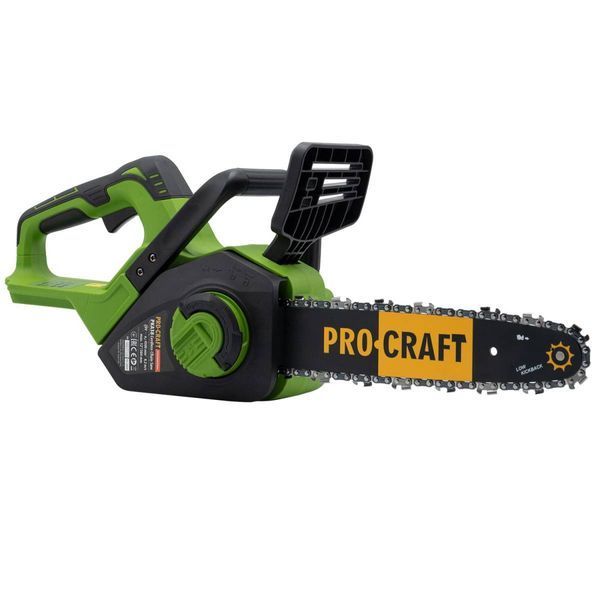 Аккумуляторная цепная пила Procraft PKA38 + 1 акб 4Ач Turbo + ЗП charger20/1 PC-382422 фото