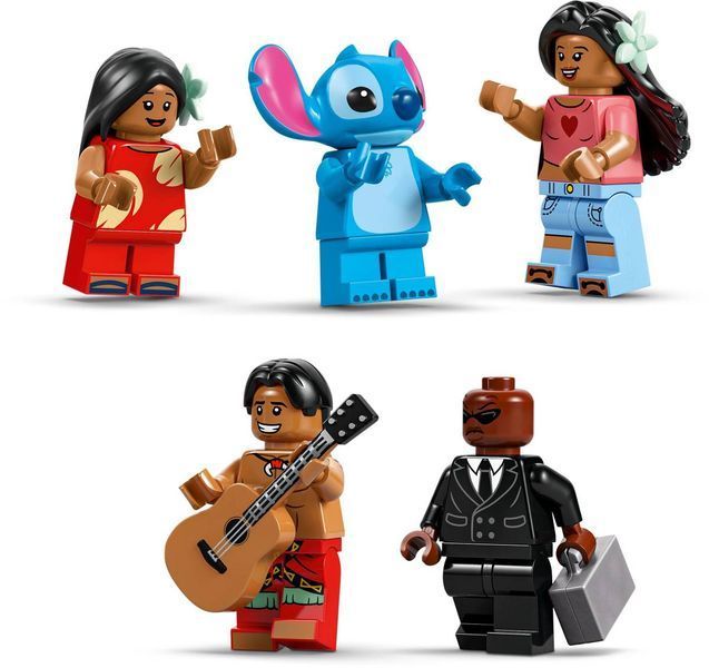 LEGO 43268 Disney Classic Пляжний будинок Ліло і Стич 43268 фото