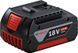Акумулятор Bosch GBA, 18В, 4А&middot;год, 1.1кг (1.600.Z00.038) 1.600.Z00.038 фото 1