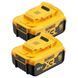 Набір акумуляторних батарей DeWALT DCB184P2 DCB184P2 фото 1