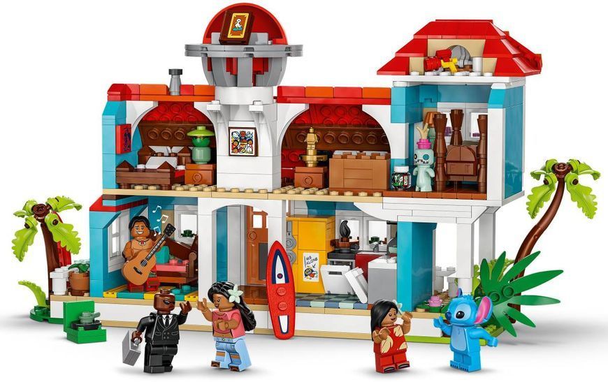 LEGO 43268 Disney Classic Пляжний будинок Ліло і Стич 43268 фото