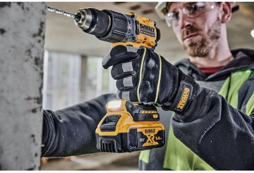 Дриль-шурупокрут акумуляторний безщітковий ударний DeWALT DCD805P2T DCD805P2T фото