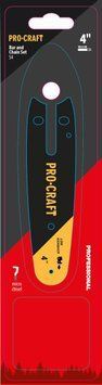 Комплект із шини та ланцюга Procraft S4 Universal (2 ланцюги та 1 шина) PC-S40000 фото