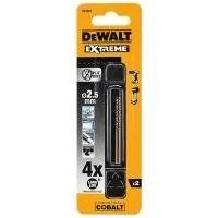 Акс.инстр DeWALT Сверло по металлу кобальтовое, d=2.5мм, L=57мм, 2шт DT4901 фото