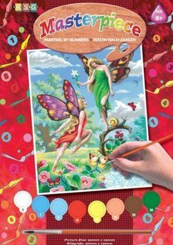 Набір для творчості Sequin Art PAINTING BY NUMBERS JUNIOR Fairies (SA0126) SA0126 фото