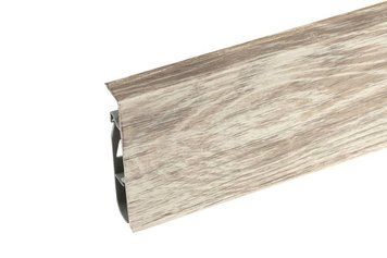 Плинтус ПВХ SOFTline by Cezar 22,5х75мм Cezar L=2,20м Дуб Тоскана матовый (УКТВЭД3925 90 80 00) 164807 фото