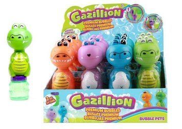 Мыльные пузыри Gazillion Дино, р-н 59мл, зеленый GZ36573 фото