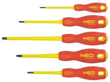 Neo Tools 04-220 Отвертки (1000 В), набор 5 шт 04-220 фото