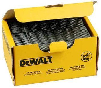 Цвяхи оцинковані DeWalt DNBA1650GZ, L=50мм, товщина 1.6мм, 2500шт DNBA1650GZ фото