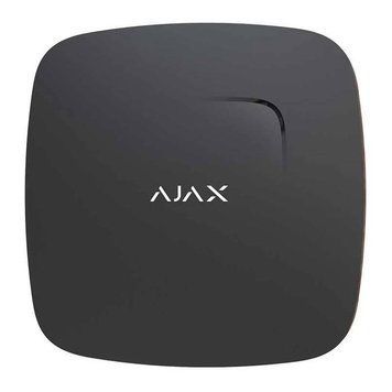 Бездротовий оповіщувач задимлення та чадного газу Ajax FireProtect Plus (8EU) UA black (with CO) 99-00007323 фото