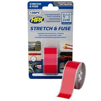 Стрічка силіконова вулканізуюча HPX SO2503 Stretch&Fuse 25мм х 3м 99-00023207 фото