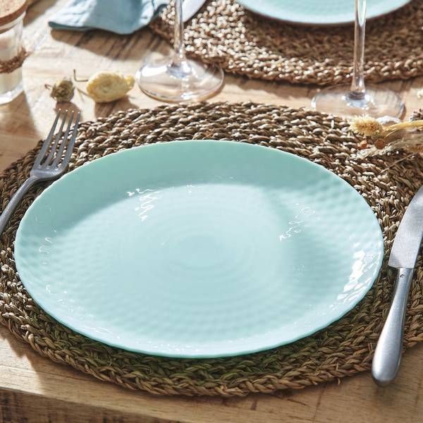 Тарілка обідня Luminarc Pampille Light Turquoise 25 см (Q4649) Q4649 фото