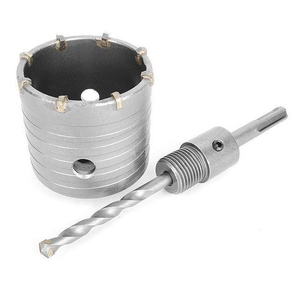Комплект: Сверло корончастот для бетона 65 мм + Переходник SDS Plus 100 мм INTERTOOL SD-7065 SD-7065 фото