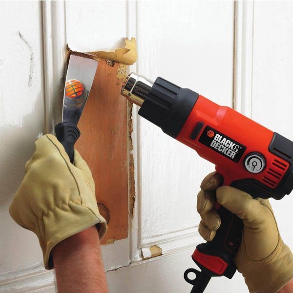 Пістолет гарячого повітря - фен мережевий BLACK+DECKER KX2200K KX2200K фото