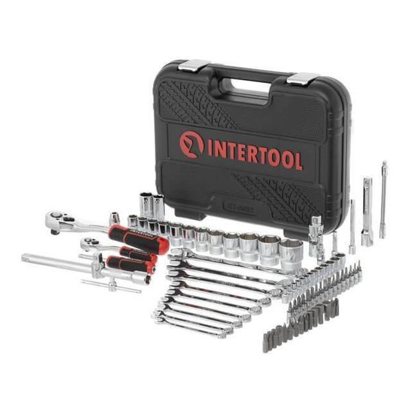 Набір інструментів 1/2 "& 1/4", 82ед., Cr-V STORM INTERTOOL ET-8082 ET-8082 фото